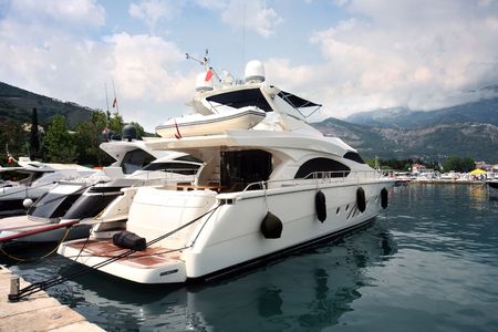 luxury boatの写真素材