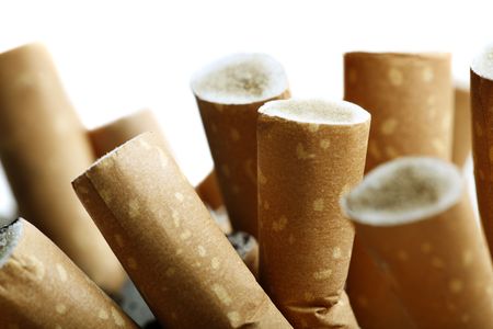 Close up of cigarettesの写真素材