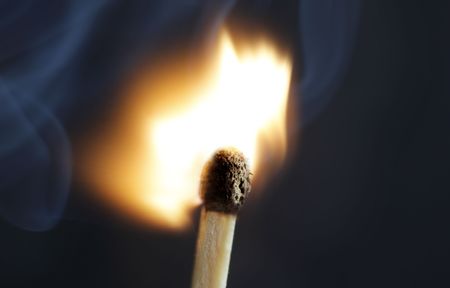 A burning Match