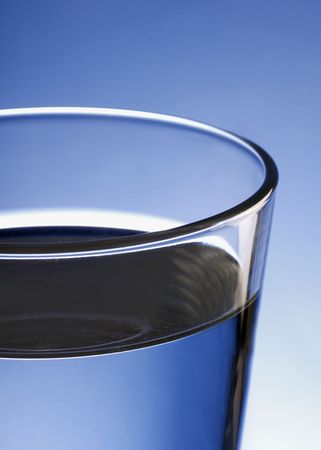 Glass of waterの写真素材