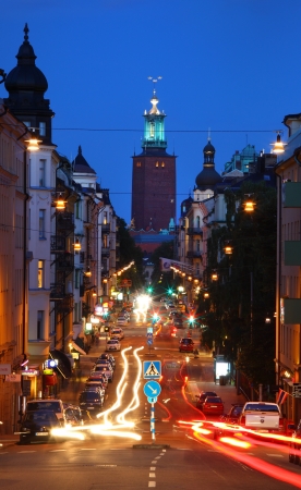 	The city hall, Stockholmのeditorial素材