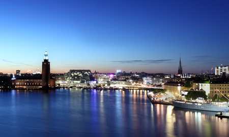 The city hall, Stockholmの写真素材