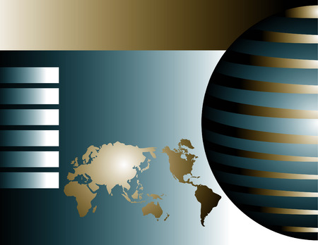 Background with abstract planet earth with space for textのイラスト素材