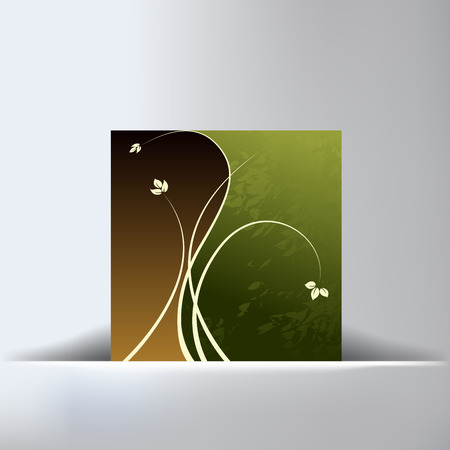 Abstract Floral Backgroundのイラスト素材