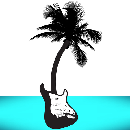 Holiday festive music poster templateのイラスト素材