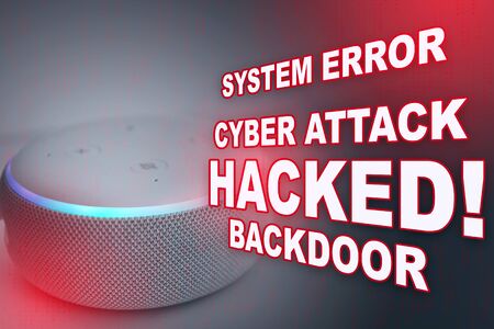 Cyber attack by Lasers to ? ?? Speak? ?? to Your voice controlled with matrix effect and cloud tagの写真素材