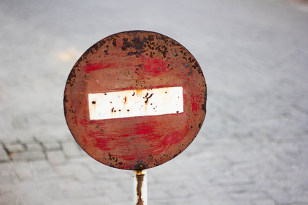 A stop sign...の写真素材