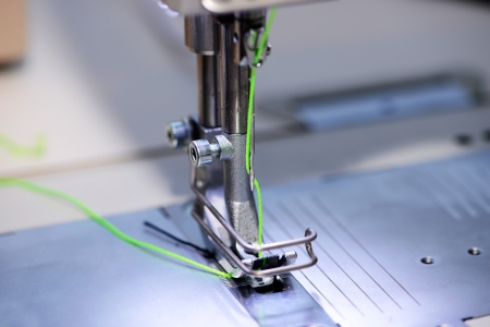 Sewing-machine of electric type of new generationの写真素材