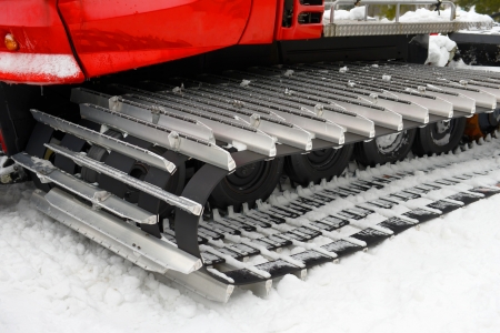 Snowplow treadの写真素材
