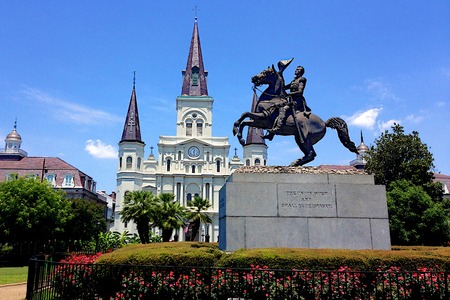 Jackson Square New Orleansの写真素材