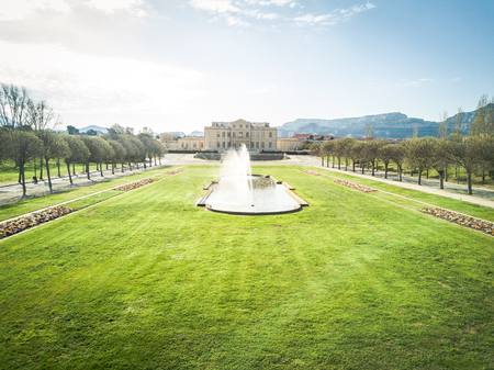City Park - Marseille Park of Borelyのeditorial素材