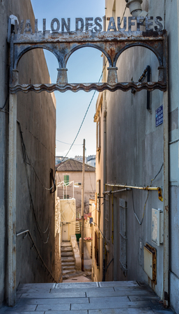 Marseille Vallon auffesの写真素材