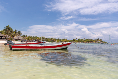 Akumal Beach in Mexicoの写真素材