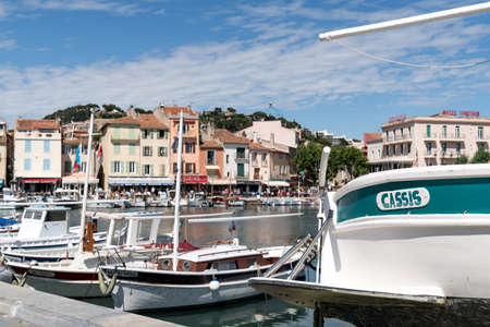 Port and village of Cassis, 13 Bouches du RhÃ´ne, PACA, South, France
