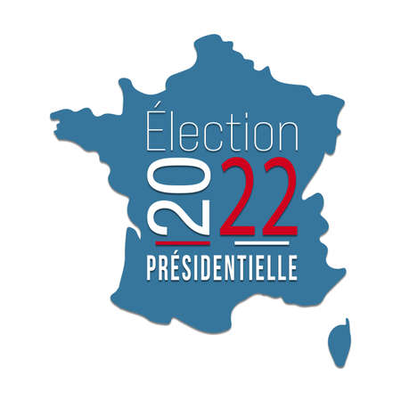 Presidential election France 2022 - Vote of April 10 and 24, 2022の写真素材
