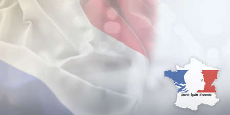 Presidential french election -France 2022 - Vote of April 10 and 24, 2022の写真素材
