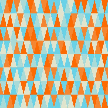 Seamless triangle pattern. Decorative geometric abstract texture. Vector backgroundのイラスト素材