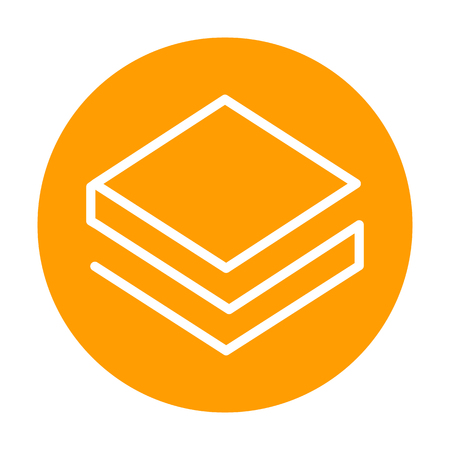 Stratis icon for internet money. Crypto currency symbol for using in web projects or mobile applications. Blockchain based secure cryptocurrency. Isolated vector sign.のイラスト素材