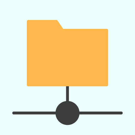 Shared Folder Icon.のイラスト素材
