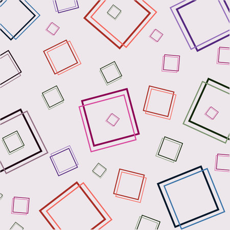 Background with colorful squares. Vector illustration designのイラスト素材