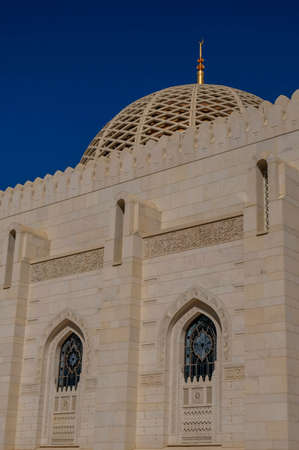 architectural structure in the oriental style of the mosqueの写真素材