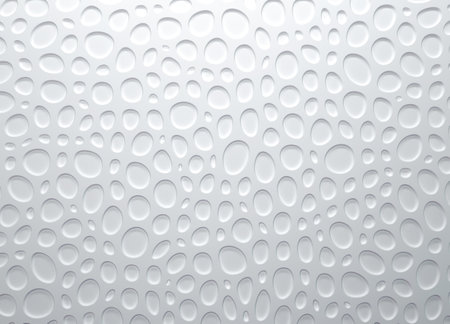 The white geometric shapes on a white background. High quality 3d texture- Illustration.の写真素材