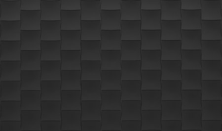 3d illustration. Abstract background of cubes in gray tone.の写真素材