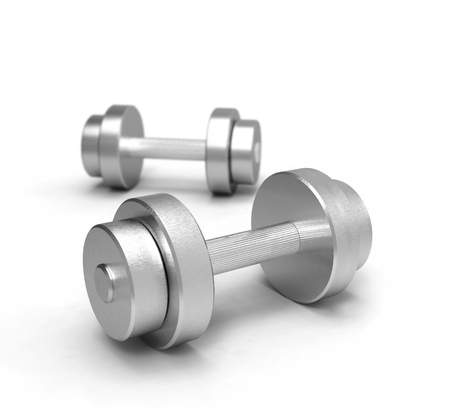 dumbbellsの写真素材