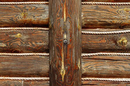 Wooden texture, natural wood pattern.の写真素材
