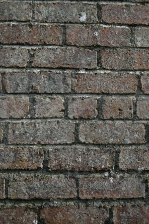 Man made brick wall showing pattern