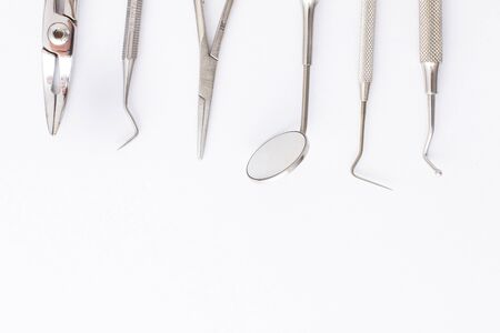 Dental Tools on white