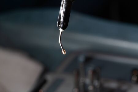 Dental Prosthesis work. Artificial tooth, prosthetic, false teethの写真素材