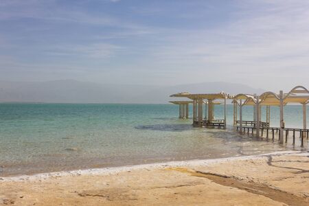 Dead sea Israel. Salt waterの写真素材