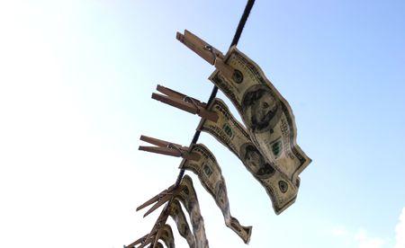  Money Launderingの写真素材