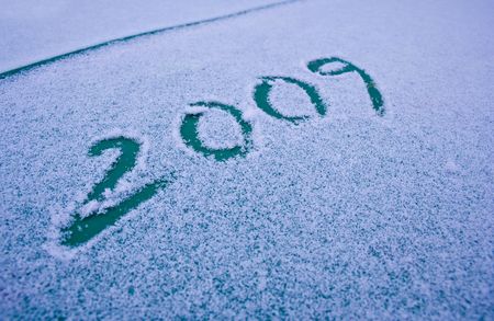 New Year's 2009の写真素材