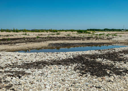 beautiful traditional Saaremaa seascape, Baltic Sea, Saaremaa Island, Sorves Peninsula, Estoniaの写真素材