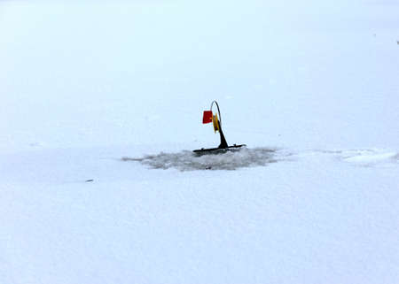 winter landscape from a frozen lake, ice fishing
accessoriesの写真素材