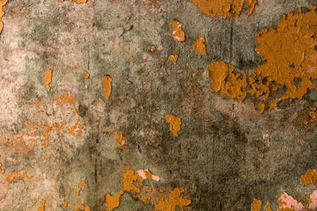abstract wall background, various old oil paints on the wall, beautiful texture, suitable for...