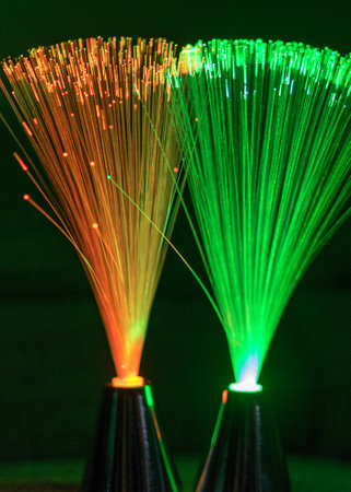 light fantasies, fuzzy, beautiful and colorful light paintings, abstract light lines and contours, happy light texturesの写真素材