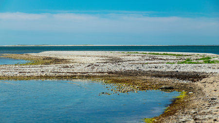 beautiful traditional Saaremaa seascape, Baltic Sea, Saaremaa Island, Sorves Peninsula, Estonia