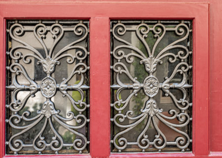 traditional Swiss town house architectural details, historic houses, interior, summer