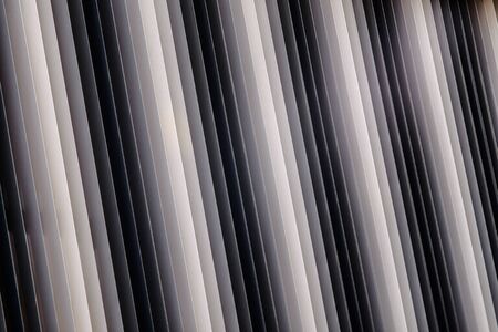 Full grey scale from black to white on building cover in Pamplona, Spainの写真素材