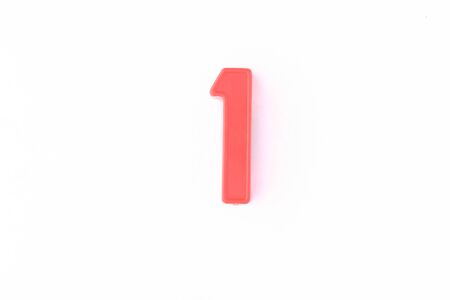 Isolated colorful letter over white backgroundの写真素材