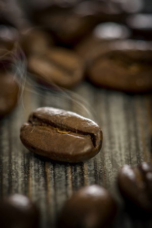 coffee bean macroの写真素材