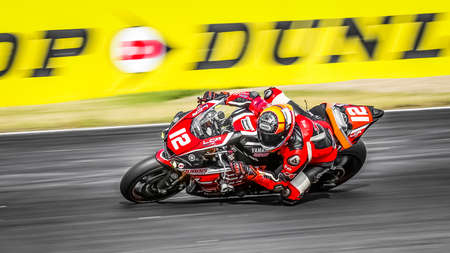 Oschersleben, Germany, June 09, 2019: Yamaha YZF-R1 by LCR ENDURANCE competes to FIM EWC Endurance World Championship in Oscherslebenのeditorial素材