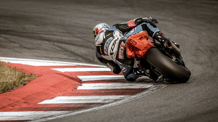 Oschersleben, Germany, June 09, 2019: Racing superbike competes at FIM Endurance World Championship...