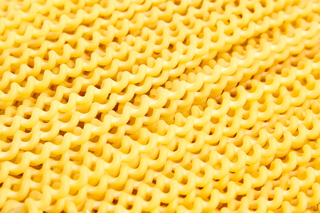 Raw fusilli bucati lunghi italian pastaの写真素材