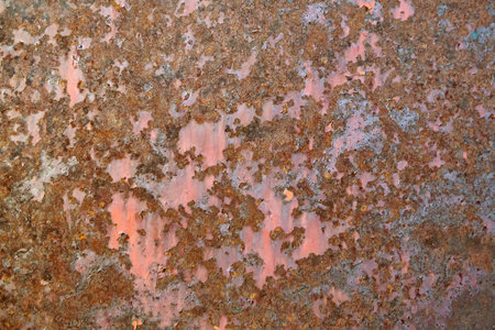 Rust texture background, corroded. Old red iron surface. Rusty metal texture