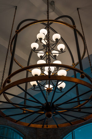 Chandelier in the Widdicomb building in Grand Rapids Michigan