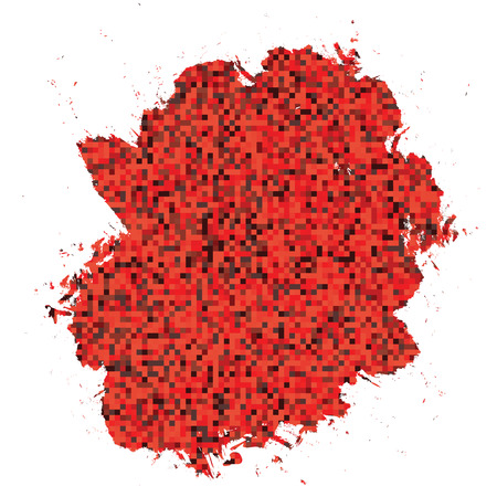 Abstract pixel vector backgroundのイラスト素材